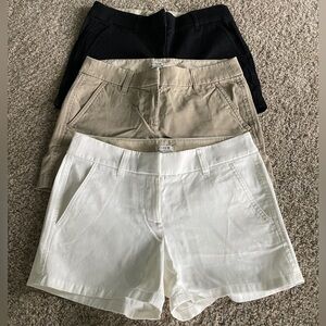 J crew women’s chino shorts